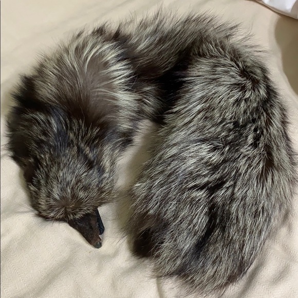 🖤🦊Real fox💕Vintage fur muffler